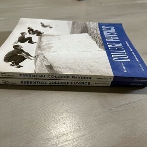 Pearson Essential College Physics Textbooks Volumes 1 and 2 Physics College Prep